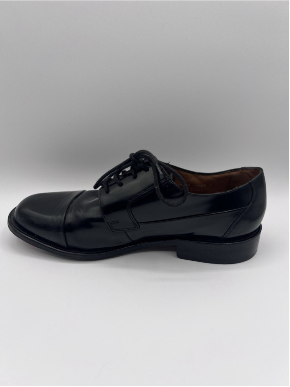 Bostonian Oxford Dress Shoes Black Leather 25030 06023 Men’s Size 8.5 - Picture 6 of 13